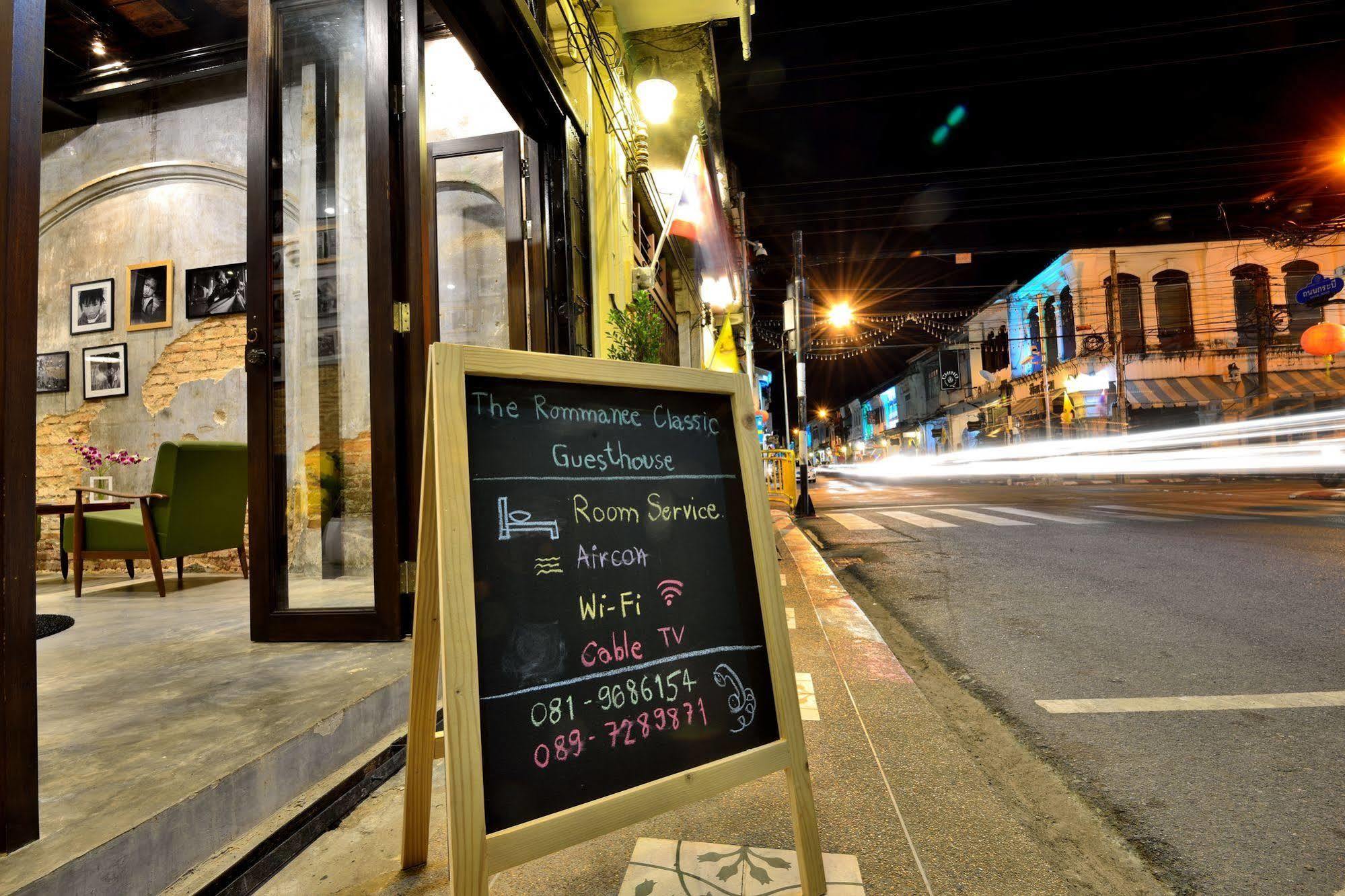 The Rommanee Classic Guesthouse Phuket Dış mekan fotoğraf